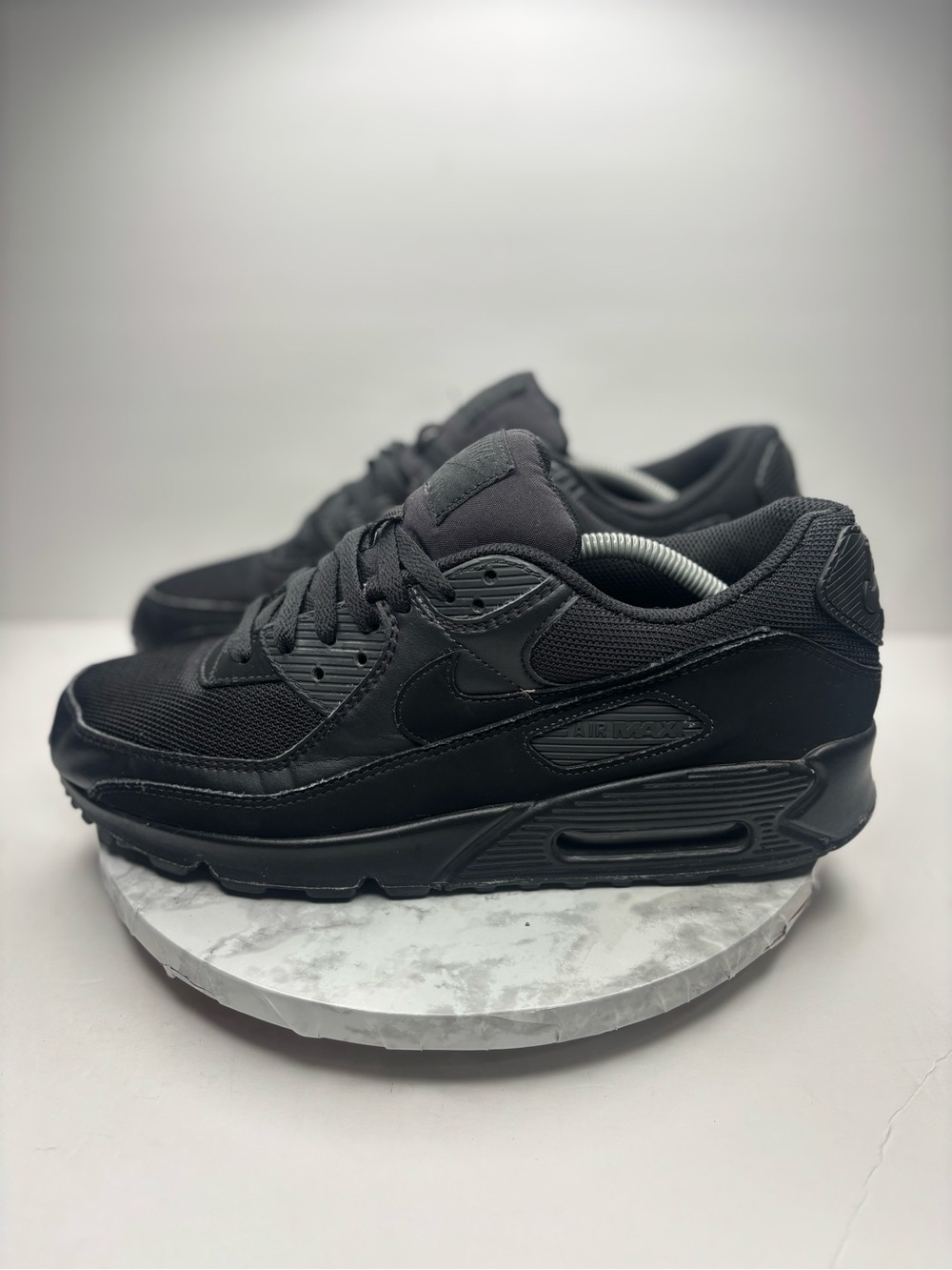 Size 12 - Nike Air Max 90 Triple Black 2020